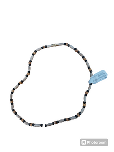 Oval Tulasi Neckbeads - One Round (Various Sizes and Designs)