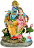 Radha Krishna Asana Deities 10" Murti