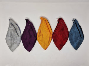 Bead Bag Raw Silk