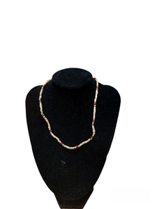 Flat Tulasi Neck Bead - Various Colours