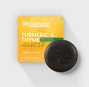 Cowpathy - Turmeric and Thyme 75g (Antioxidant Bath)