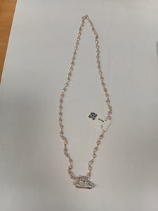 Silver Tulasi Neckbead with Silver Kavach