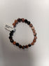 Black Rhodonite Bracelet