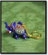 Metal Stone Work Elephant Keychain