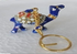 Metal Stone Work Camel Keychain
