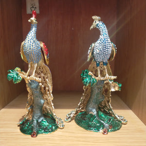Metal Diamond Peacock
