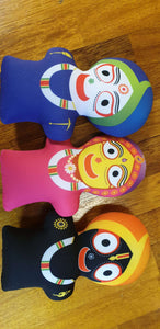 7" Jagannatha-Baladeva-Subhadra Dolls