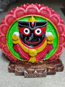 Lord Jagannath Ceramic Deity Plate