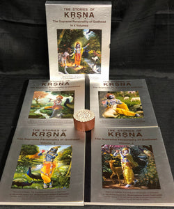 The Stories of Krsna Childrens 4 Volume Set by Parvati Devi Dasi