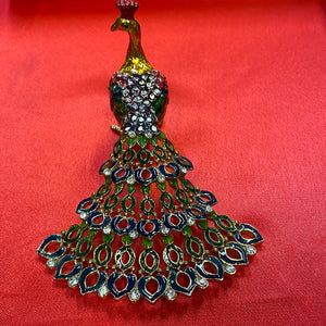 Metal Decorated Peacock