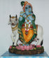 Krishna with Cow Deity 5"