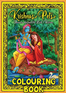 Krishna's Pets Colouring Book
